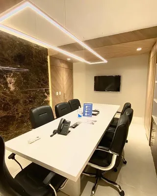 Sala de atendimento — Escritório Wellington Sampaio